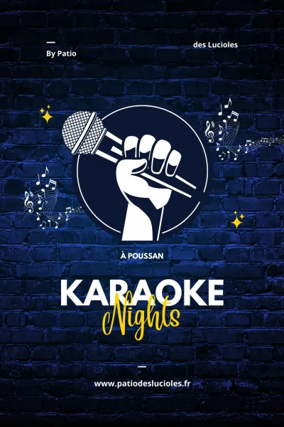 Karaoké à Poussan, Patio des Lucioles