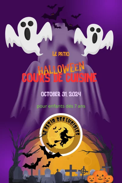 Le Patio, Cours de cuisine Halloween